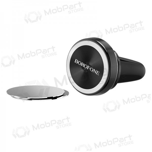 Automobilinis Universal telefono laikiklis Borofone BH6, mounted on ventilation grilles, magnetic, preto