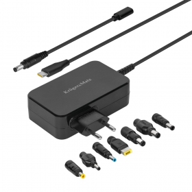 Carregador universal para portáteis Kruger&Matz 90W preto