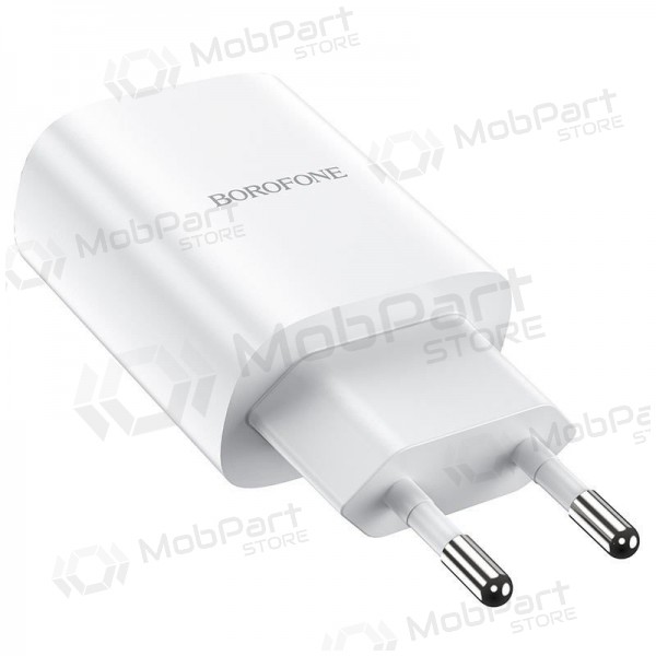 Carregador Borofone BN1 2.1A (branco)