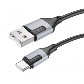 USB cabo Borofone BX101 USB-A to USB-C 1.0m preto