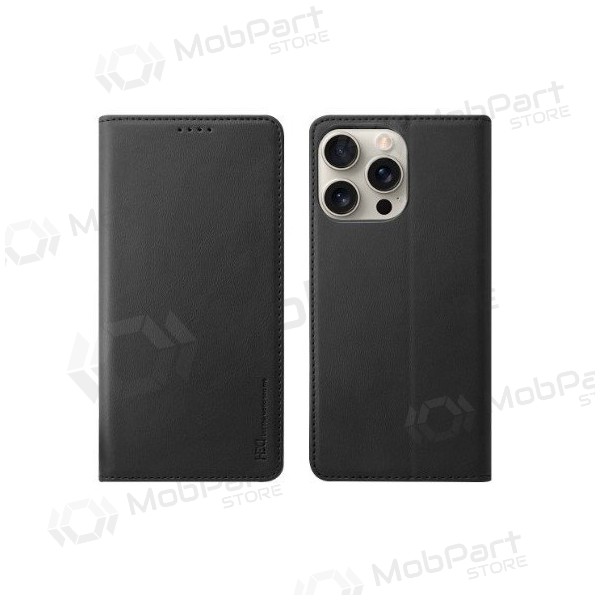 Samsung Galaxy A57 capa - HDD Magnetic Wallet Case (preto)
