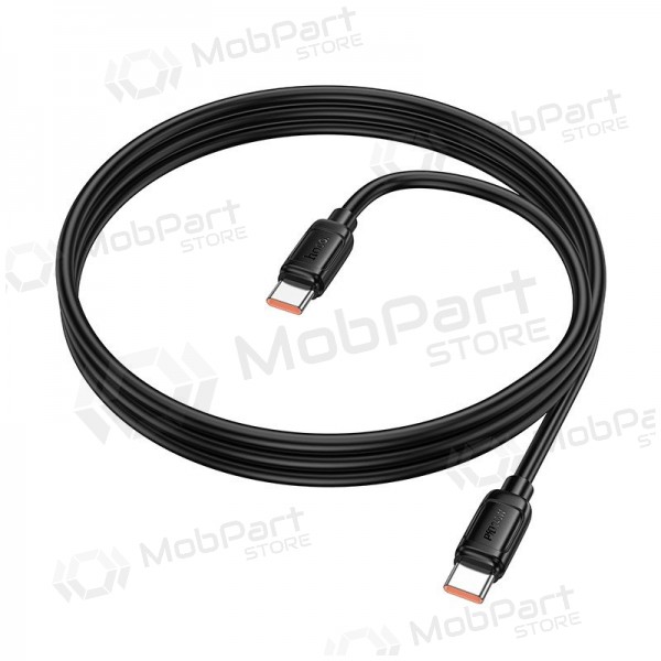 Cabo USB-C Hoco X115 USB-C para USB-C 1 m 240 W preto