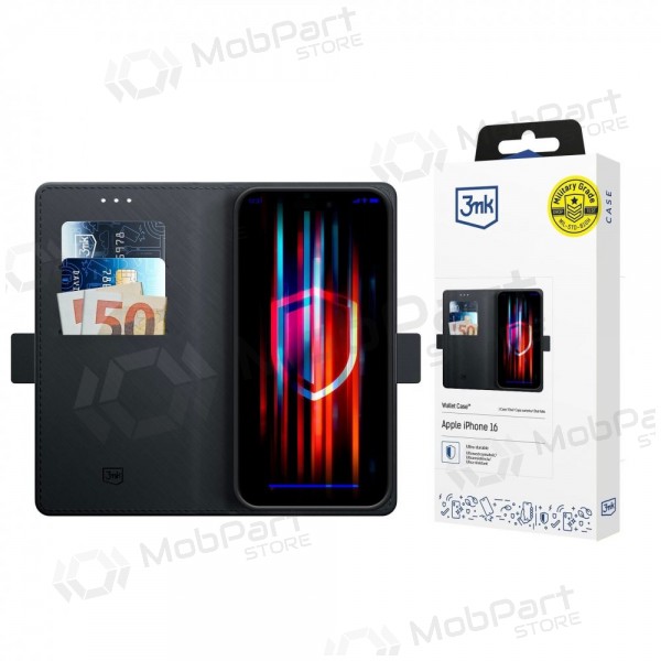 Capa Xiaomi 17T Pro - 3mk Wallet Case - preta
