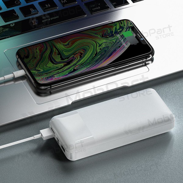 Bateria externa Power Bank Hoco J72A 20000mAh branco