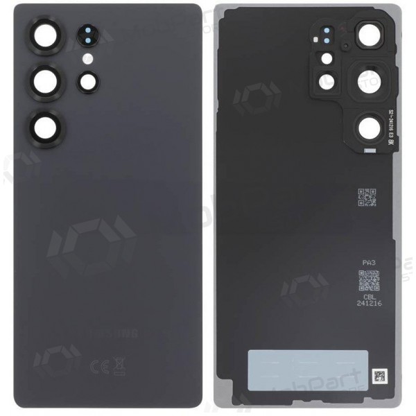 Capa traseira Samsung Galaxy S25 Ultra (preta) (original)