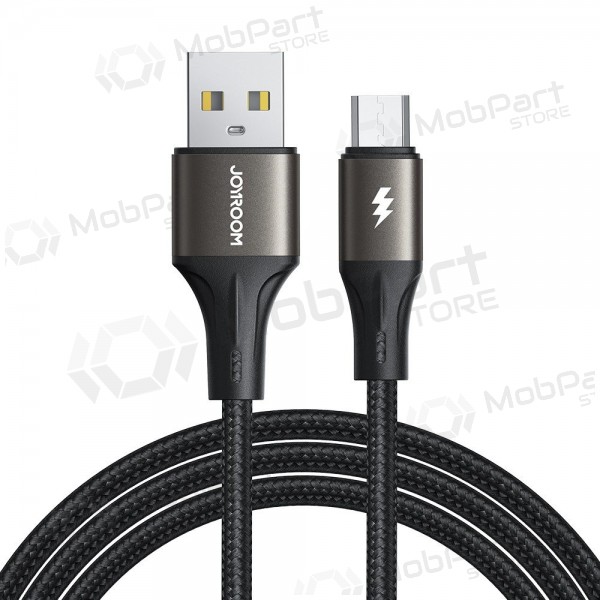 USB cabo Joyroom SA25-AM3 USB to MicroUSB 3A 1.2m preto