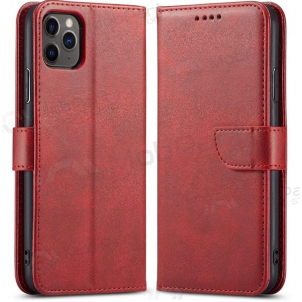 Xiaomi Redmi A5, Poco C71 (173,45x79,35x8,45) capa - Wallet Case (vermelho)