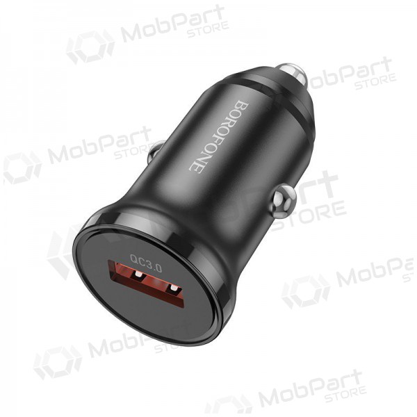 Carregador automobilinis Borofone BZ18 Quick Charge 3.0 18W (preto)