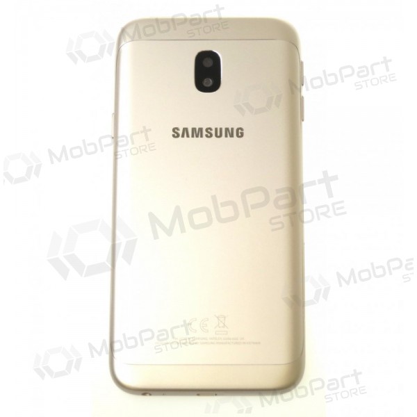 Samsung J330 Galaxy J3 2017 tampa traseira da bateria (dourado) (usado grade C, original)