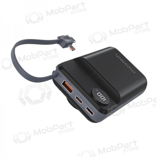 Bateria externa Power Bank Choetech B696 15W Magsafe 20000mAh preto