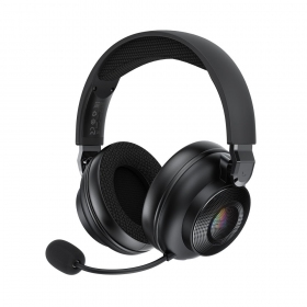 Auscultadores sem fios Acefast H15 Gaming over-ear com microfone USB-C pretos