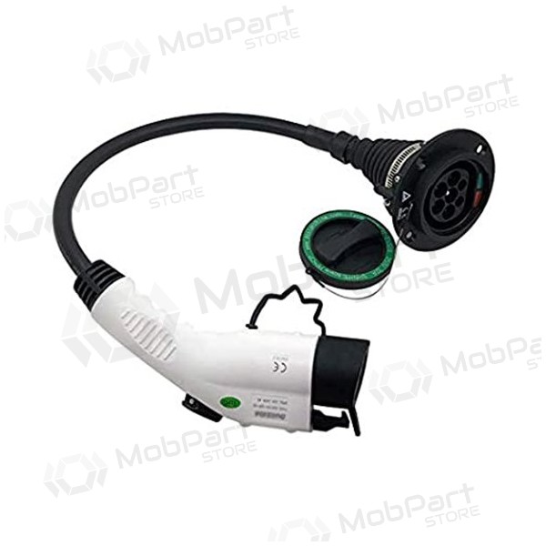 Elektromobilio adaptador Duosida, Type 1 (Female) - Type 2 (Male)