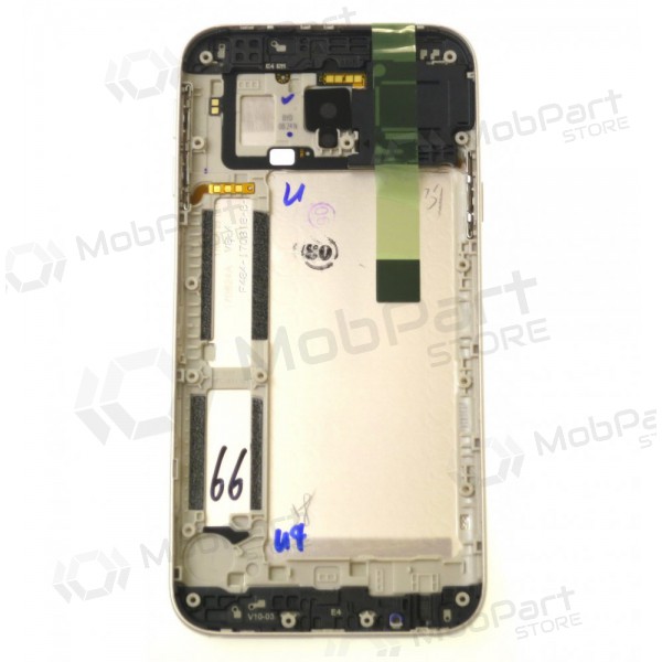Samsung J330 Galaxy J3 2017 tampa traseira da bateria (dourado) (usado grade C, original)