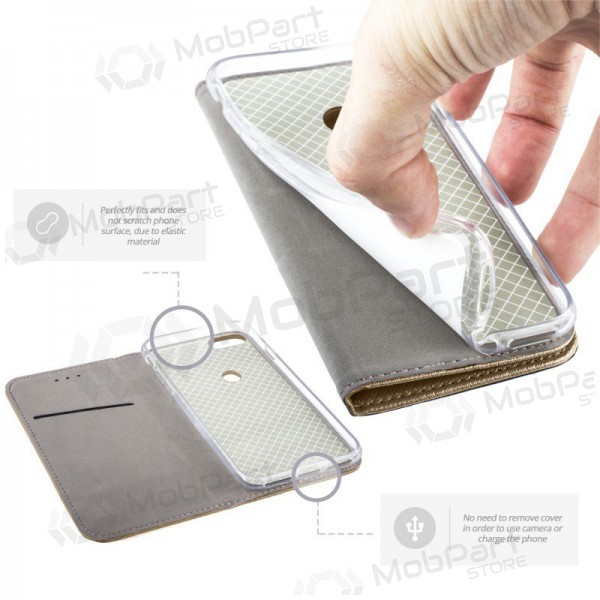 Capa Apple iPhone 12 mini - Smart Magnet (dourado)