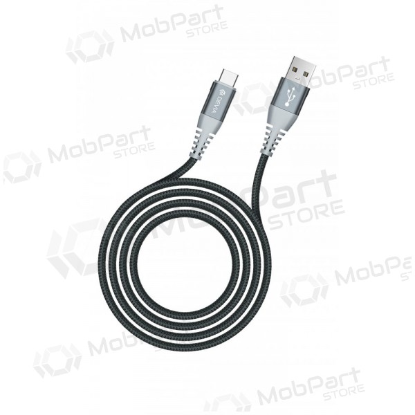 Cabo USB Devia Shark Tipo-C 1.5m 5A (branco)