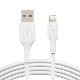 USB cabo Belkin Boost Charge USB-A to Lightning 2.0m branco