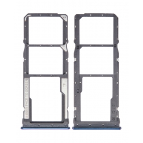 Suporte de cartão SIM Xiaomi Redmi Note 8, Redmi Note 8 2021 (azul)