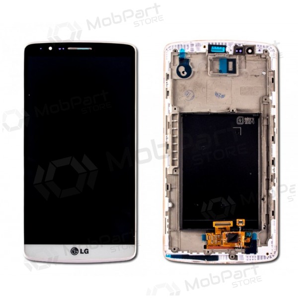 LG D855 Optimus G3 ecrã (com moldura) (branco)
