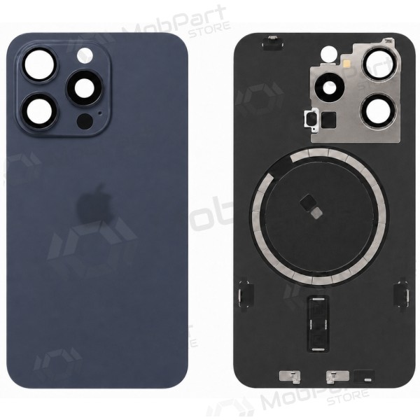 Capa traseira para Apple iPhone 15 Pro (azul) (Premium)