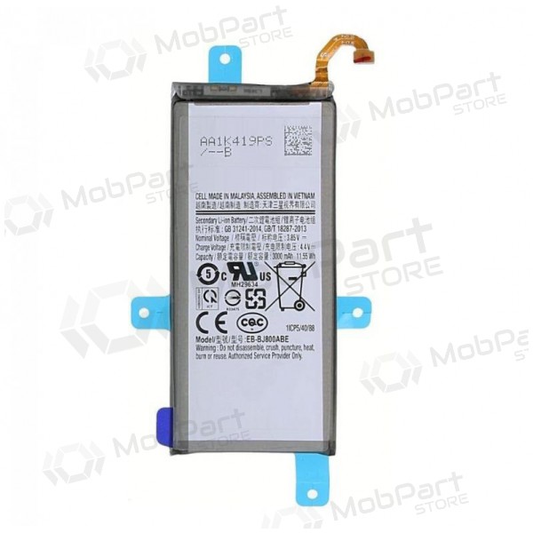 Samsung Galaxy A6 (2018), J6 (2018) bateria, akumuliatorius (EB-BJ800ABE)
