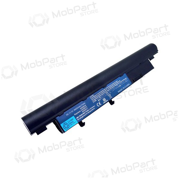 ACER AS09D31, 6600mAh bateria do portátil, Extended