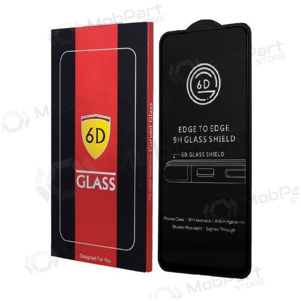 LCD apsauginis stikliukas 6D Apple iPhone 16e preto