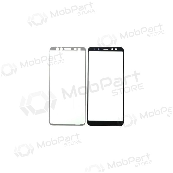 Samsung A530 Galaxy A8 2018 Vidro de tela (preto) (for screen refurbishing)
