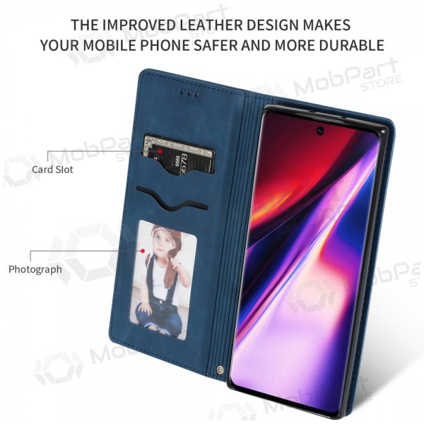 Capa para Apple iPhone 11 Pro Max -Business Style- (azul escuro)