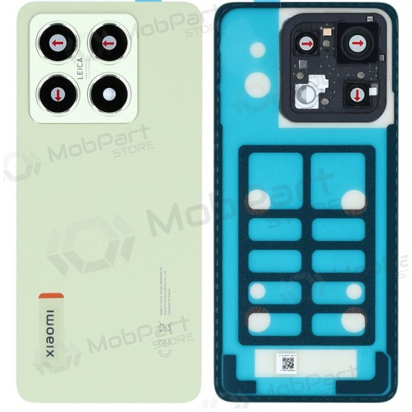 Capa traseira Xiaomi 14T 5G (verde-amarelo) (original)