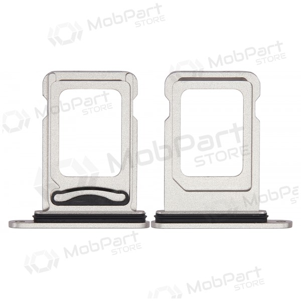 Suporte de cartão SIM para Apple iPhone 14, 14 Plus, Dual SIM (branco)
