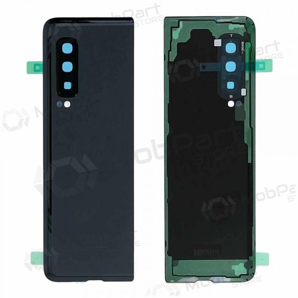 Samsung F900 / F907 Galaxy Fold tampa traseira da bateria (preto) (usado grade B, original)
