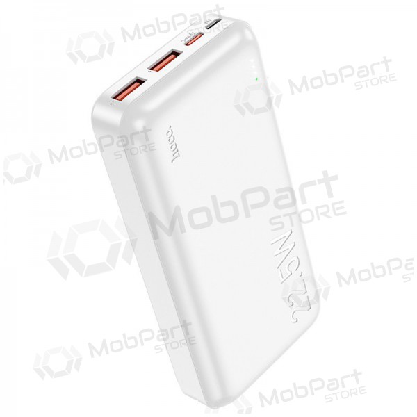 Bateria externa Power Bank Hoco J101A PD 20W+Quick Charge 3.0 22.5W 20000mAh branco
