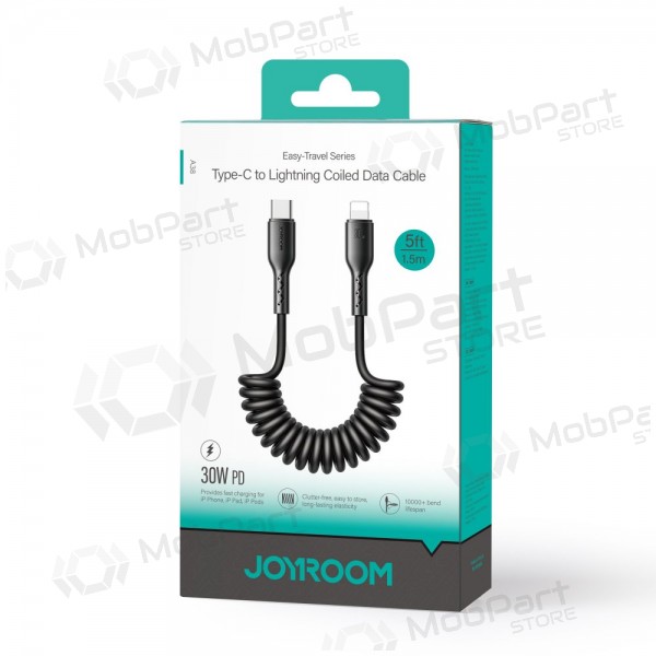 USB cabo Joyroom SA38-CL3 USB-C to Lightning 30W 1.5m preto