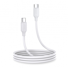USB cabo Joyroom S-CC060A9 Type-C to Type-C 60W 1.0m branco