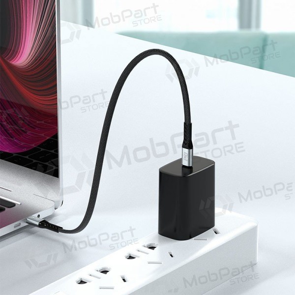 Cabo USB-C Dudao L10C USB-C para USB-C 0.23 m 100 W preto