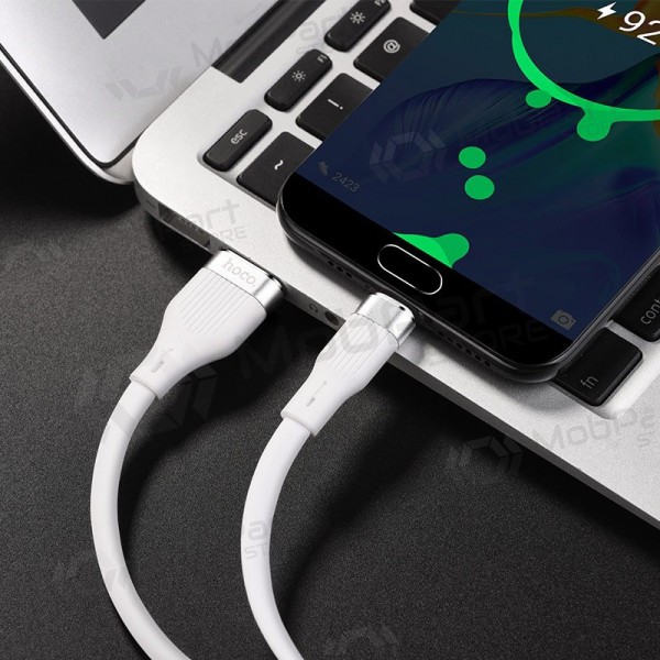 USB cabo HOCO U72 lightning 1.2m silicone branco