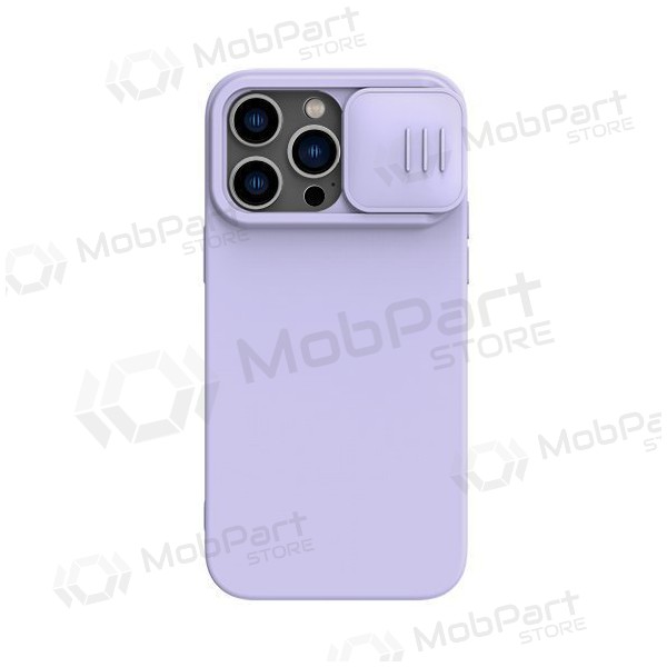 Capa para Apple iPhone 14 - Nillkin Silicone (violeta claro)
