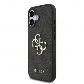 Capa para Apple iPhone 17 - Guess PU 4G Metal Logo
