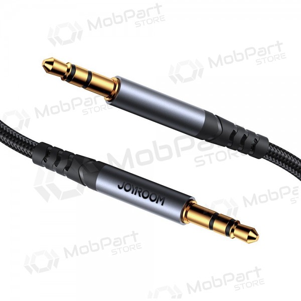 Audio cabo Joyroom SY-A08 3,5mm to 3,5mm 1.2m preto