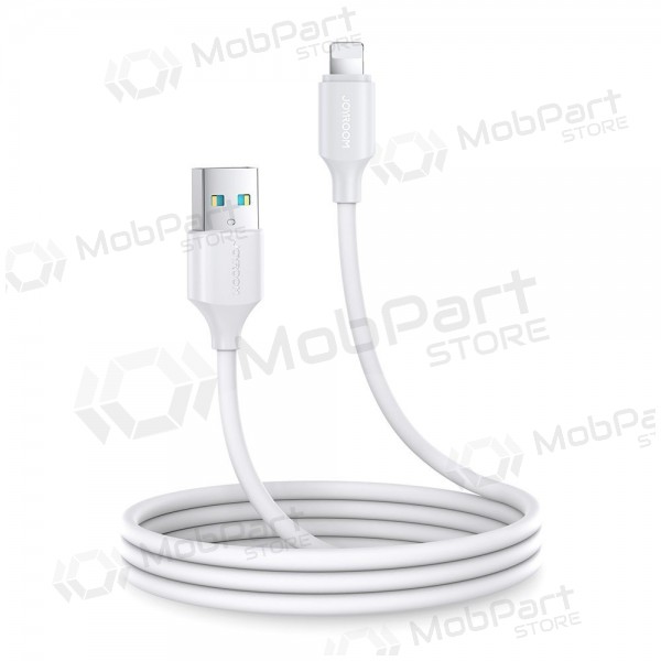USB cabo Joyroom S-UL012A9 USB to Lightning 2.4A 1.0m branco