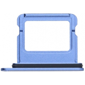 Suporte de cartão SIM para Apple iPhone 16, 16 Plus (azul)