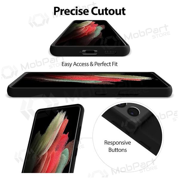 Capa Mercury Silicone Case Samsung A266 A26 5G preto