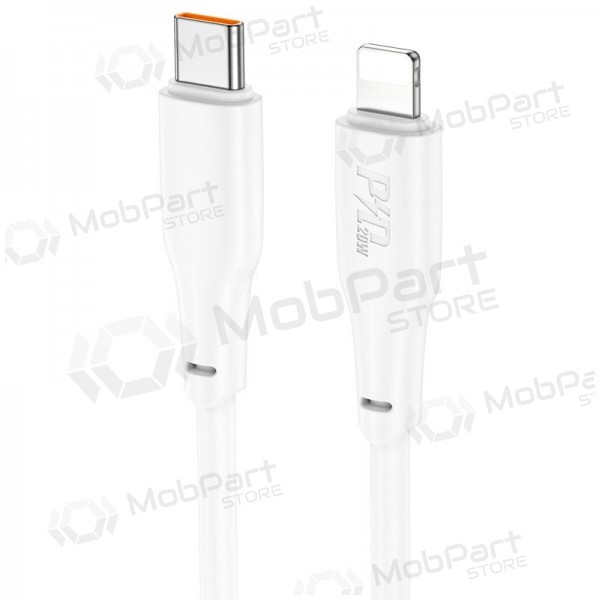 Cabo Lightning Hoco X93 USB-C para Lightning 2 m PD 20 W branco