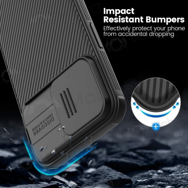 Apple iPhone 14 capa „Nillkin CamShield Pro“ (preto)