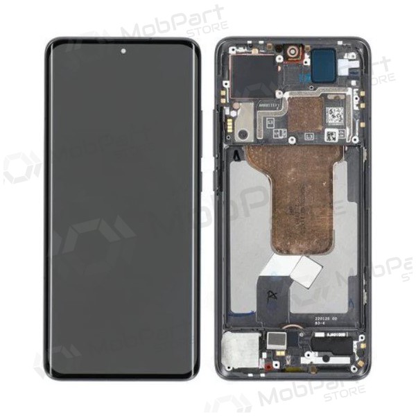 Xiaomi 12 5G / 12X / 12S ecrã (preto) (com moldura) (original)