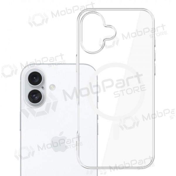 Capa 3mk Clear MagCase Apple iPhone 16e