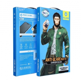 LCD apsauginis stikliukas 5D Mr. Monkey Glass (Strong Matte) Apple iPhone 13 Pro Max/14 Plus preto