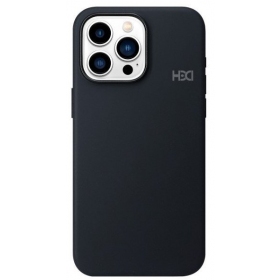 Capa HDD Silicone MagSafe Case Apple iPhone 16 preto