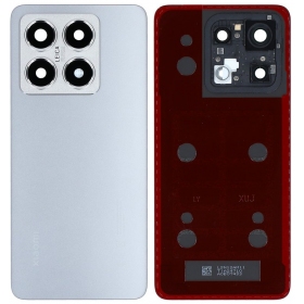 Capa traseira Xiaomi 14T 5G (cinzenta) (Premium)