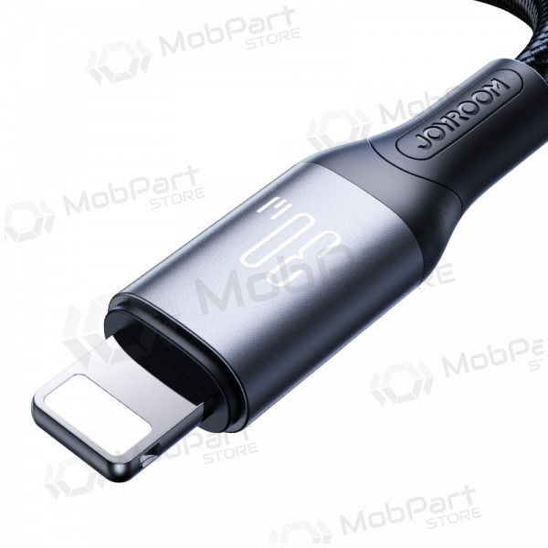 USB cabo Joyroom S-A28 USB-C to Lightning 30W 1.0m preto